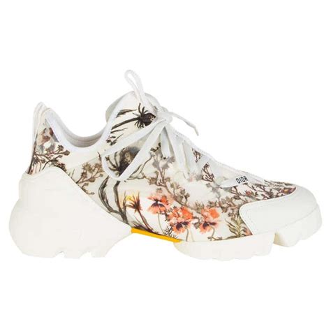 dior d connect sneakers floral.